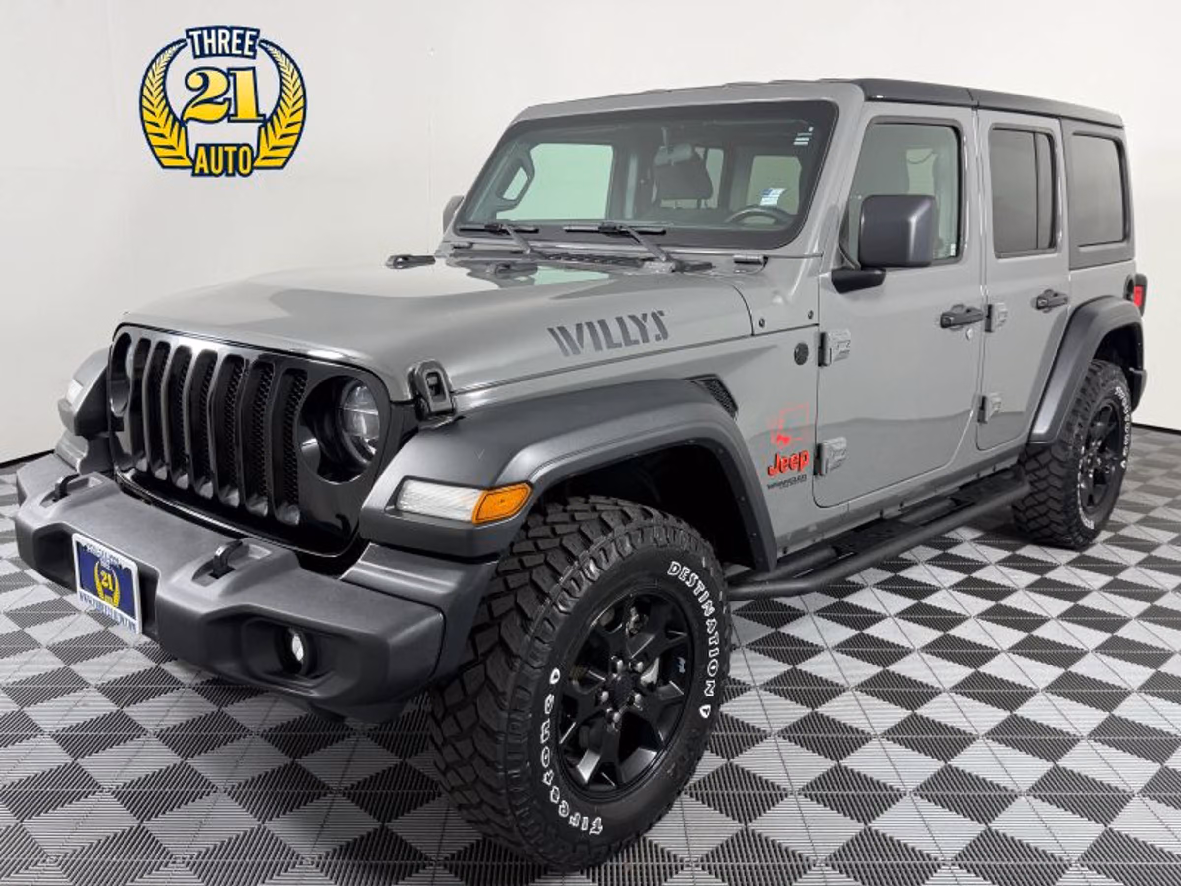 2020 Jeep Wrangler Unlimited Willys Image 1