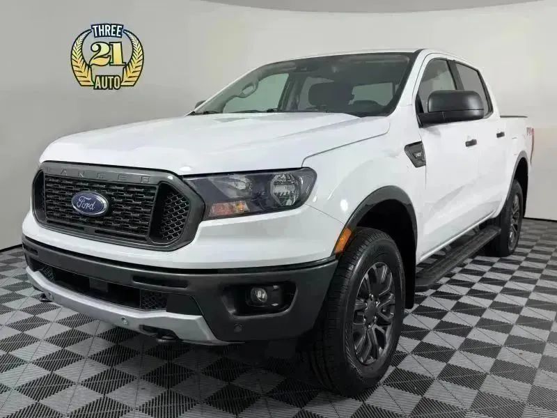 Oxford White 2019 Ford Ranger Pickup Truck Four-Wheel Drive Automatic