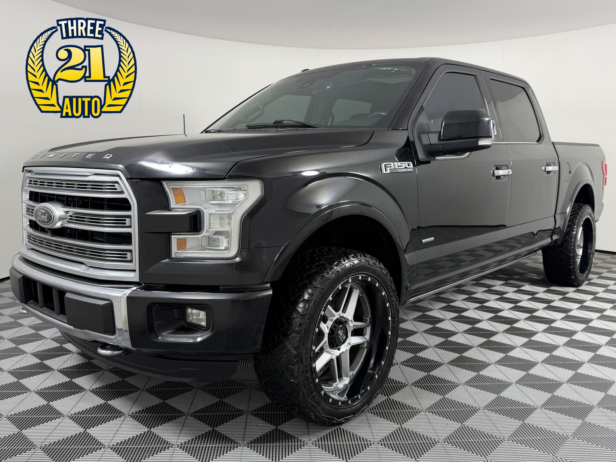 Shadow Black 2016 Ford F-150 Pickup Truck Four-Wheel Drive Automatic
