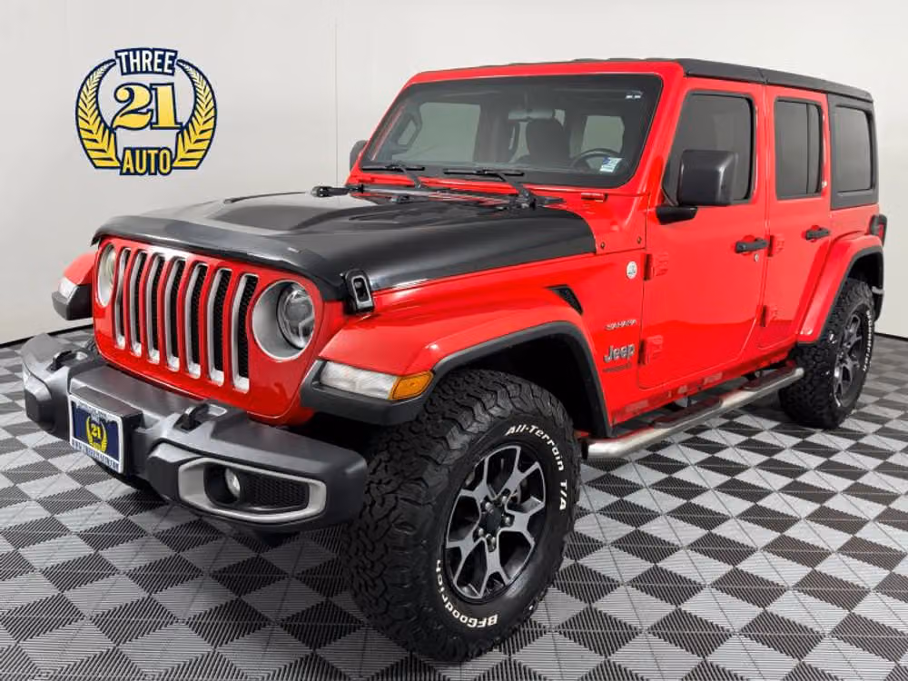 2020 Jeep Wrangler Unlimited Sahara Image 1