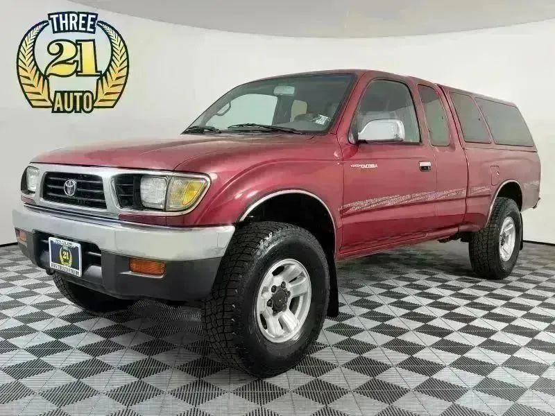 Red 1997 Toyota Tacoma Pickup Truck Automatic