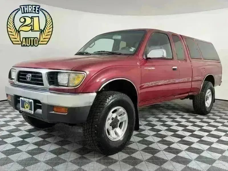 Red 1997 Toyota Tacoma Pickup Truck Automatic