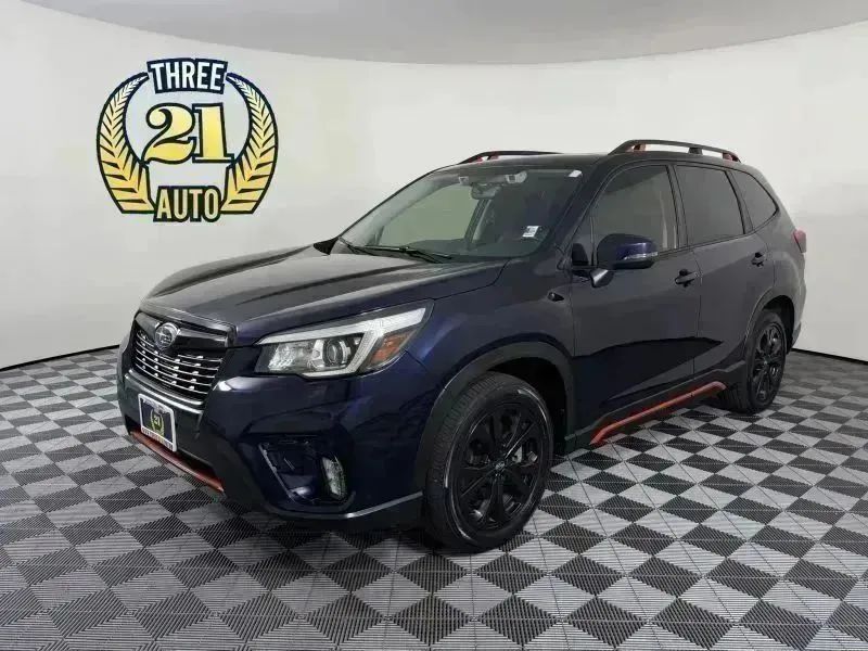 Blue 2020 Subaru Forester SUV / Crossover All-Wheel Drive Automatic
