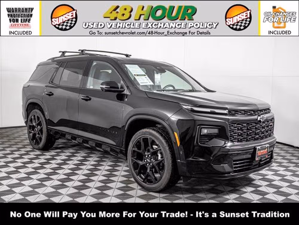 P8169 - 2025 Chevrolet Traverse RS
