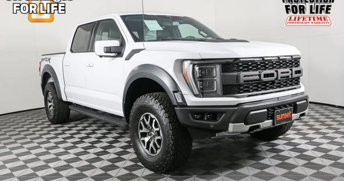 2022 Ford F-150 Raptor - Sunset Trucks
