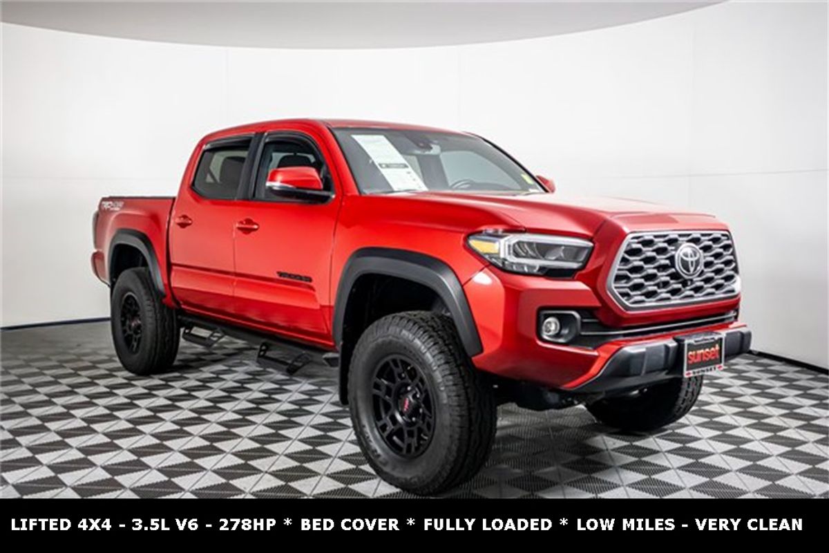 2021 Toyota TRD Pro Double Cab Sunset Trucks