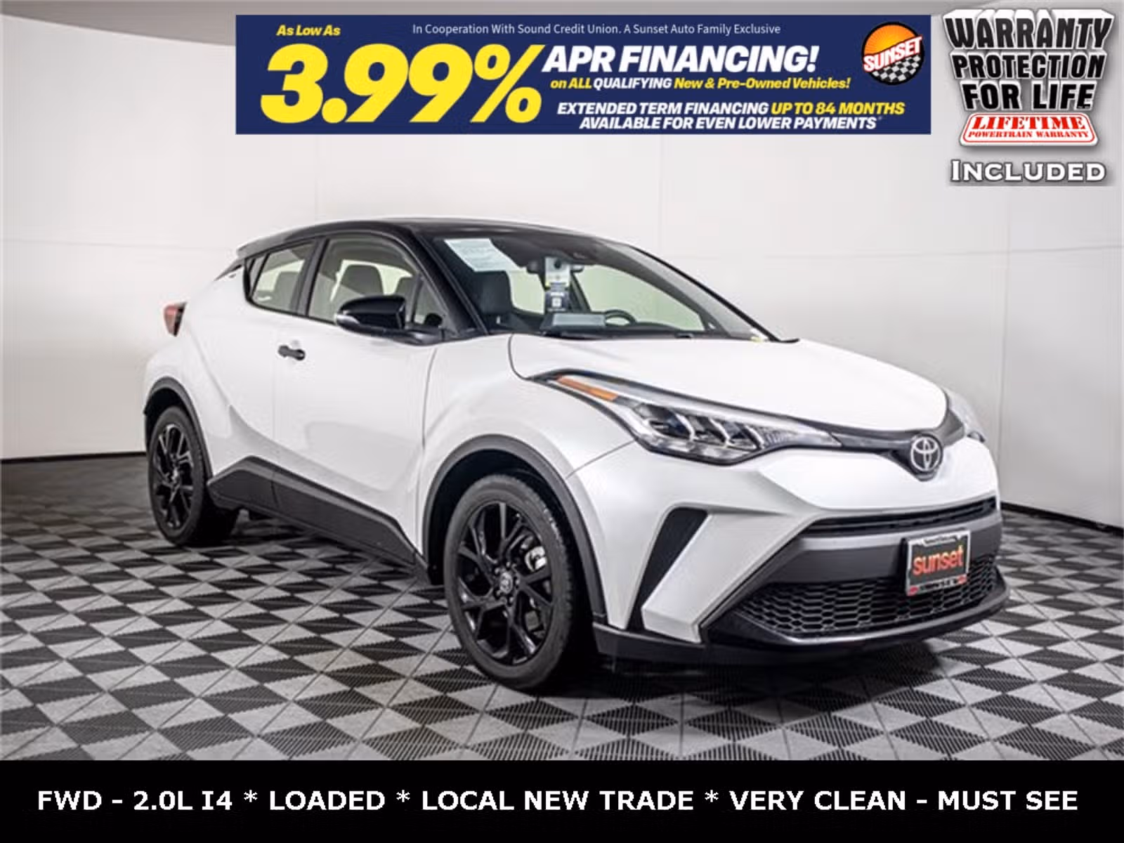 2022 Toyota C-HR Nightshade Crossover Upper Image 1