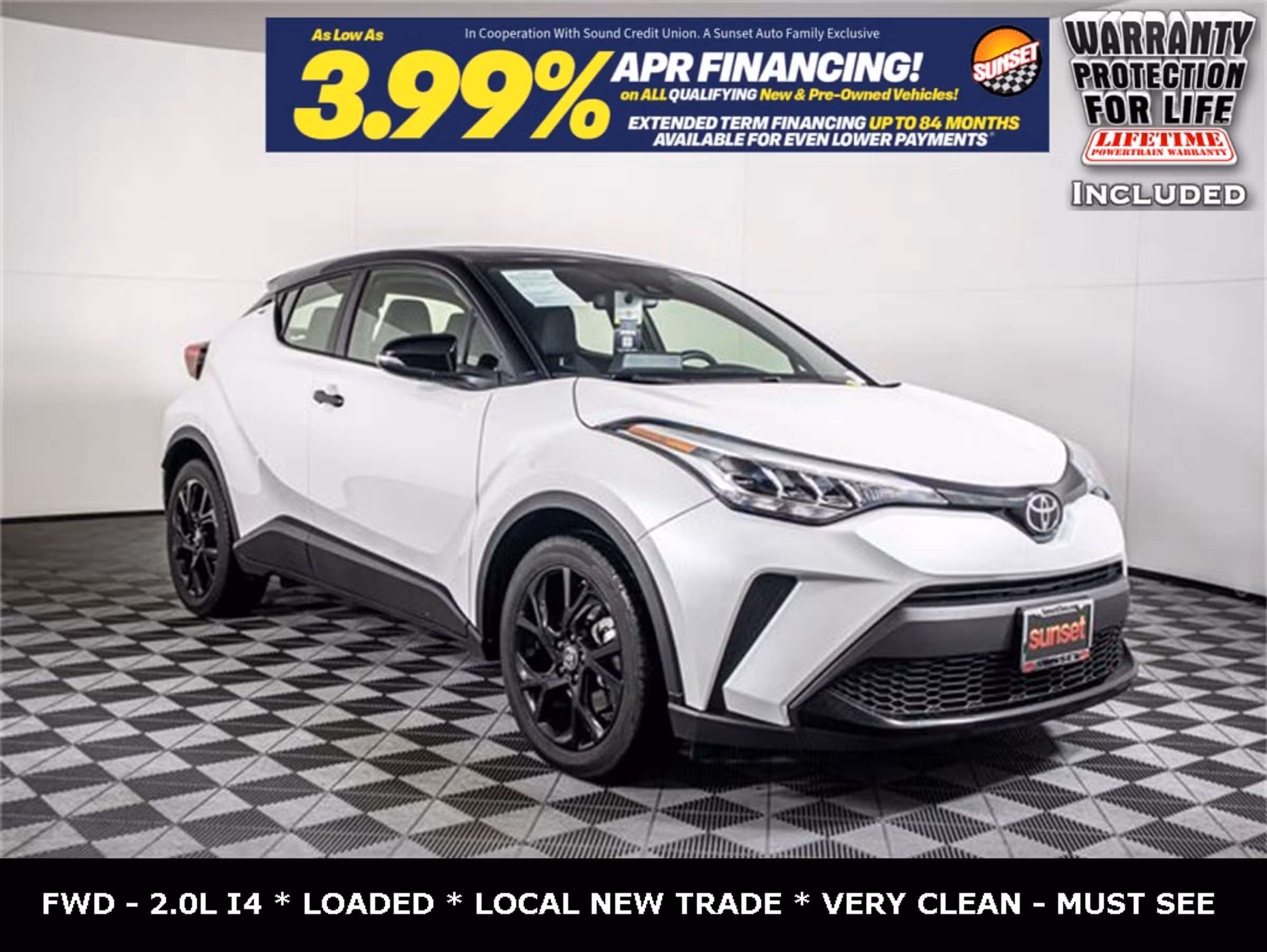 2022 Toyota C-HR Nightshade Crossover Image 1