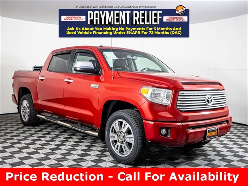 2017 Toyota Tundra Platinum CrewMax Upper Image 1