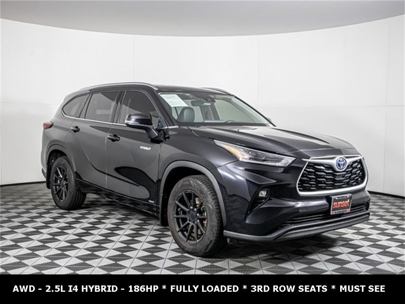 2021 Toyota Highlander Hybrid XLE Upper Image 1