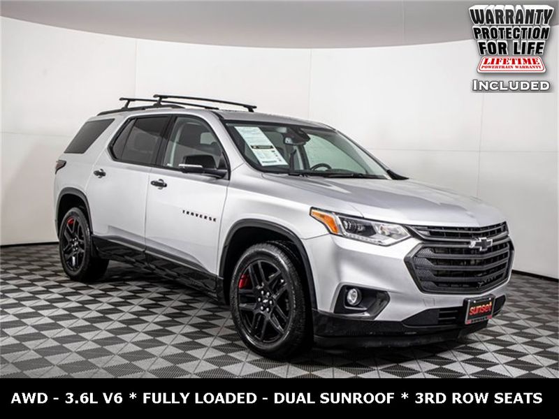 2021 Chevrolet Traverse Premier Upper Image 1