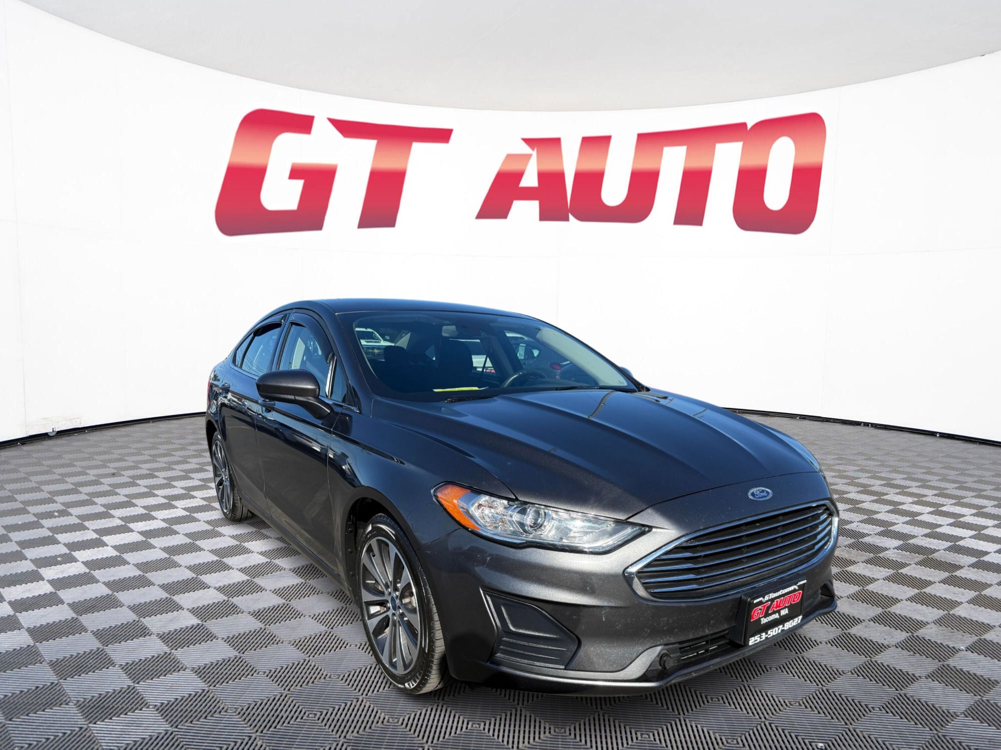 Gray (Magnetic) 2019 Ford Fusion SE AWD Sedan All-Wheel Drive Automatic