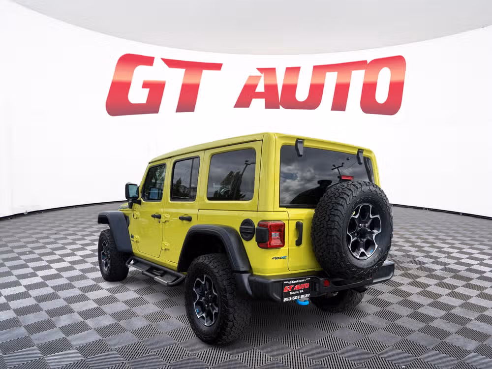 2022 Jeep Wrangler Unlimited Rubicon 4xe Lower Image 2