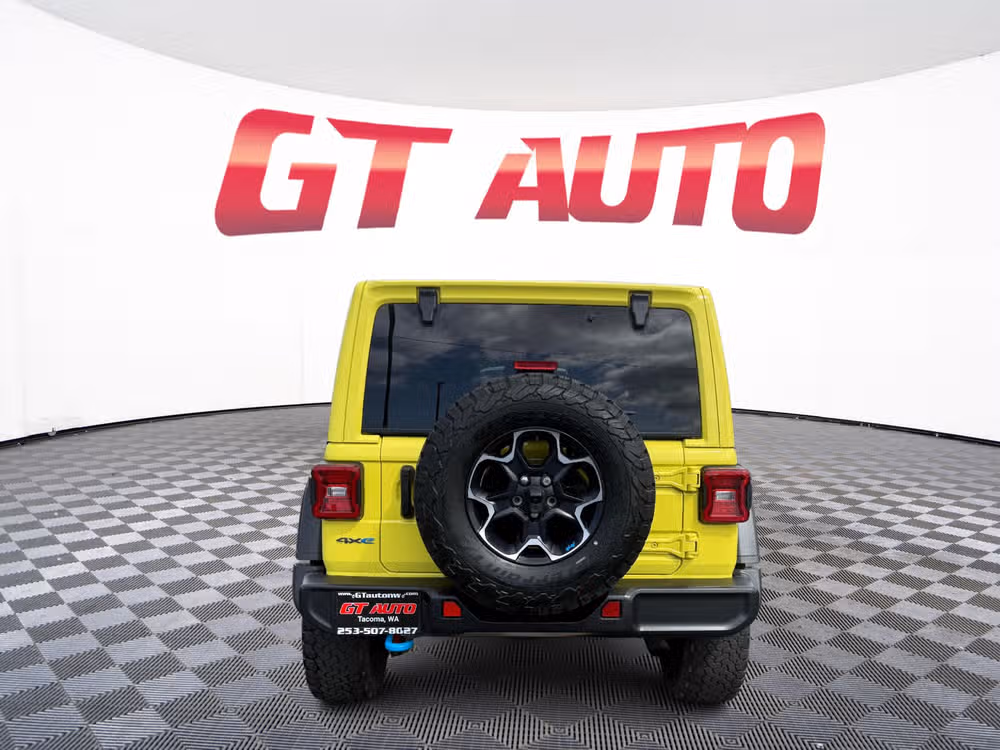 2022 Jeep Wrangler Unlimited Rubicon 4xe Lower Image 3