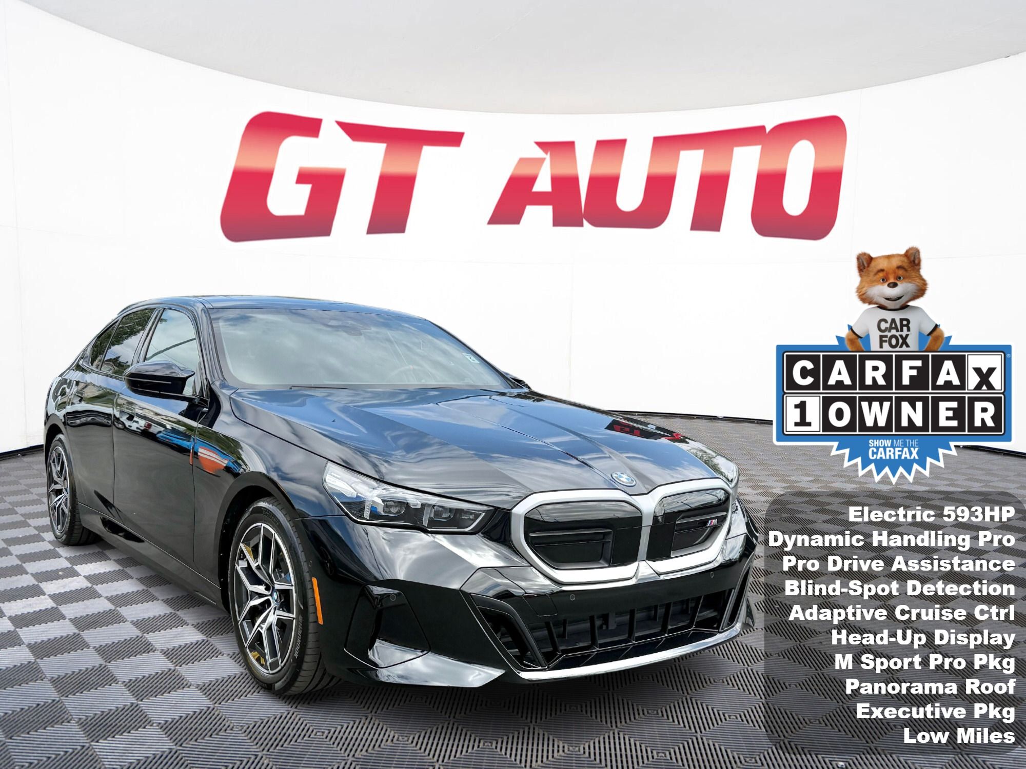 Black Sapphire Metallic 2024 BMW i5 Sedan All-Wheel Drive Automatic