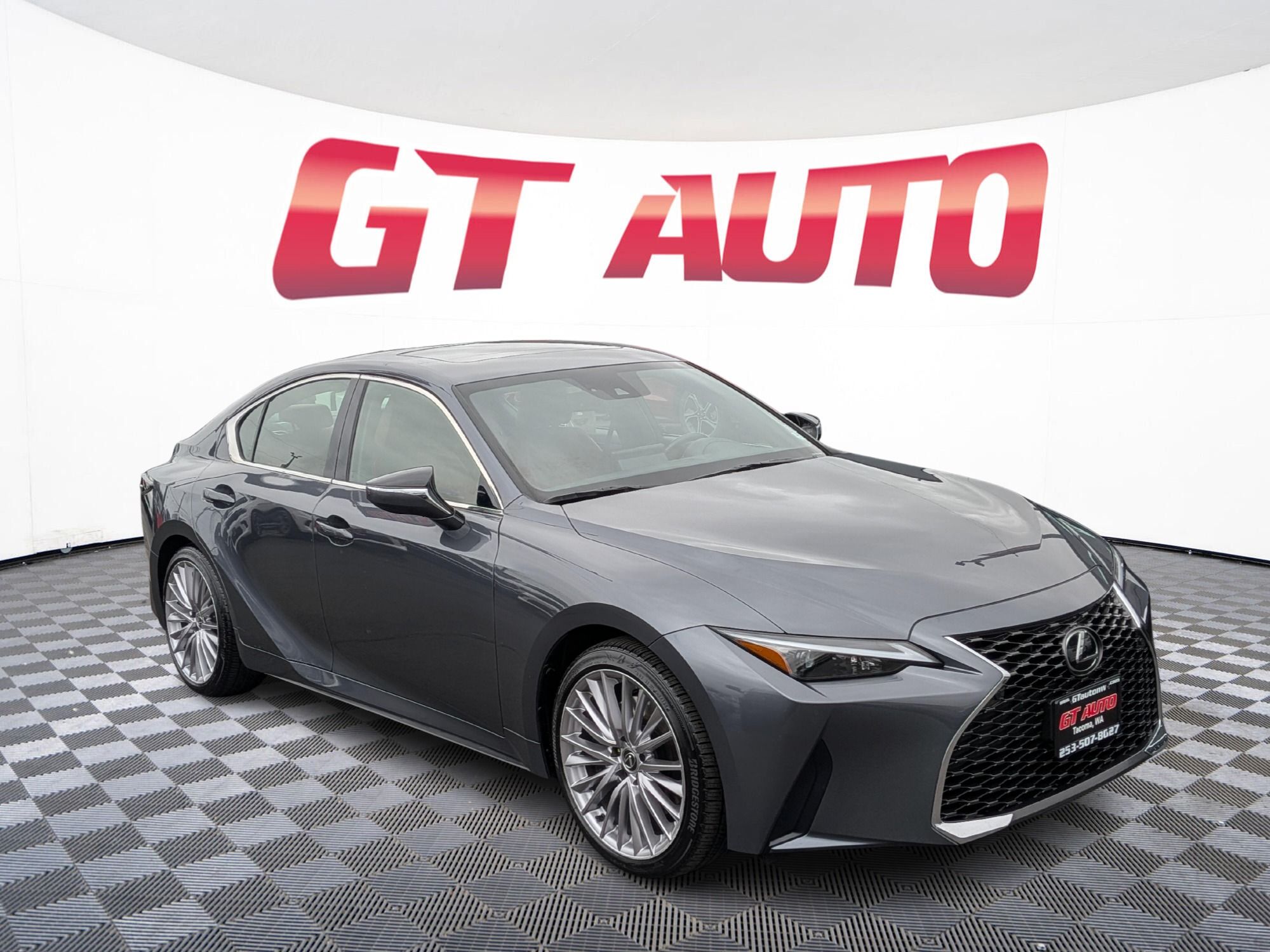 Cloudburst Gray 2023 Lexus IS 300 AWD Sedan All-Wheel Drive Automatic