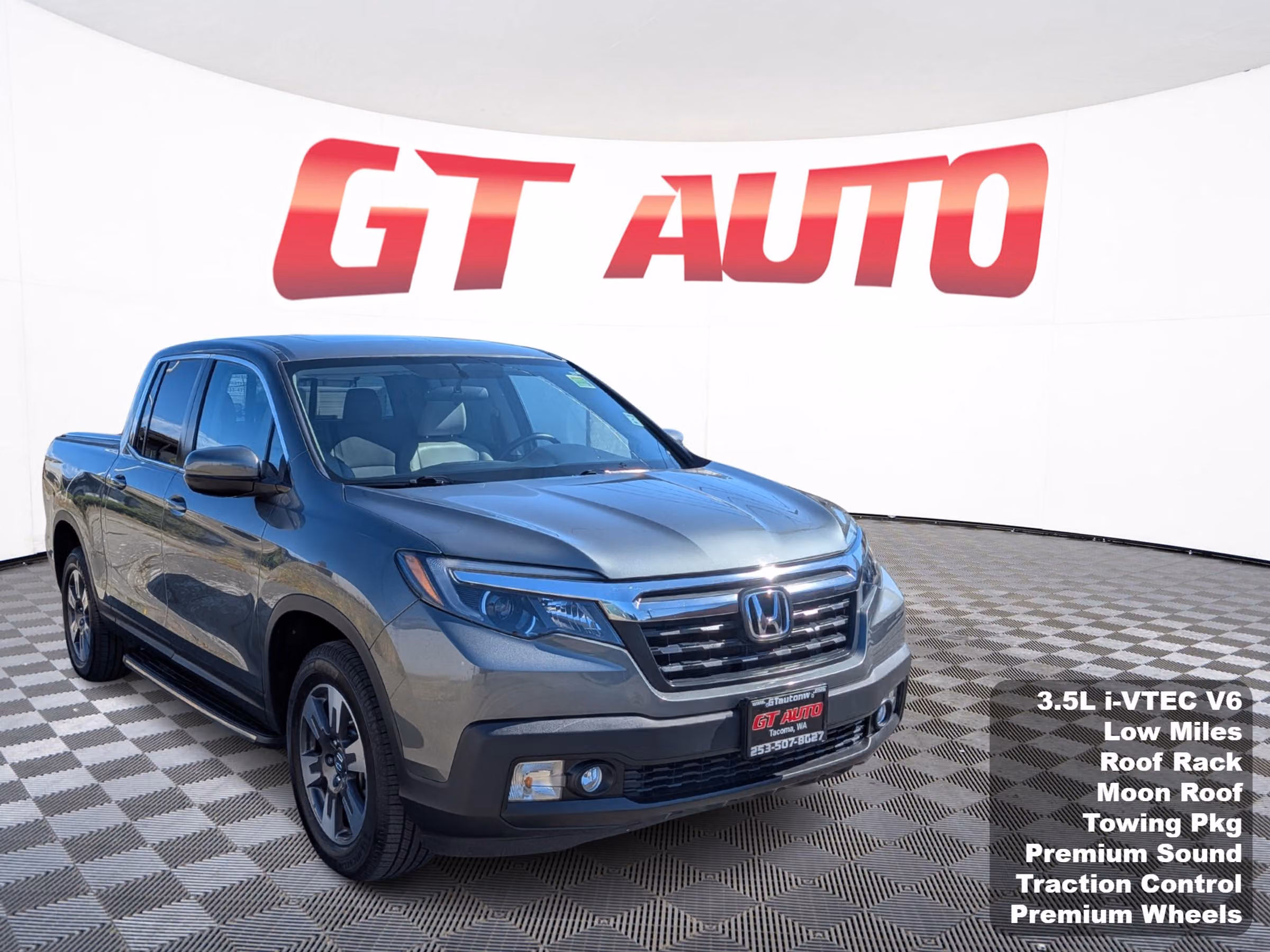 2019 Honda Ridgeline RTL Crew Cab Image 1