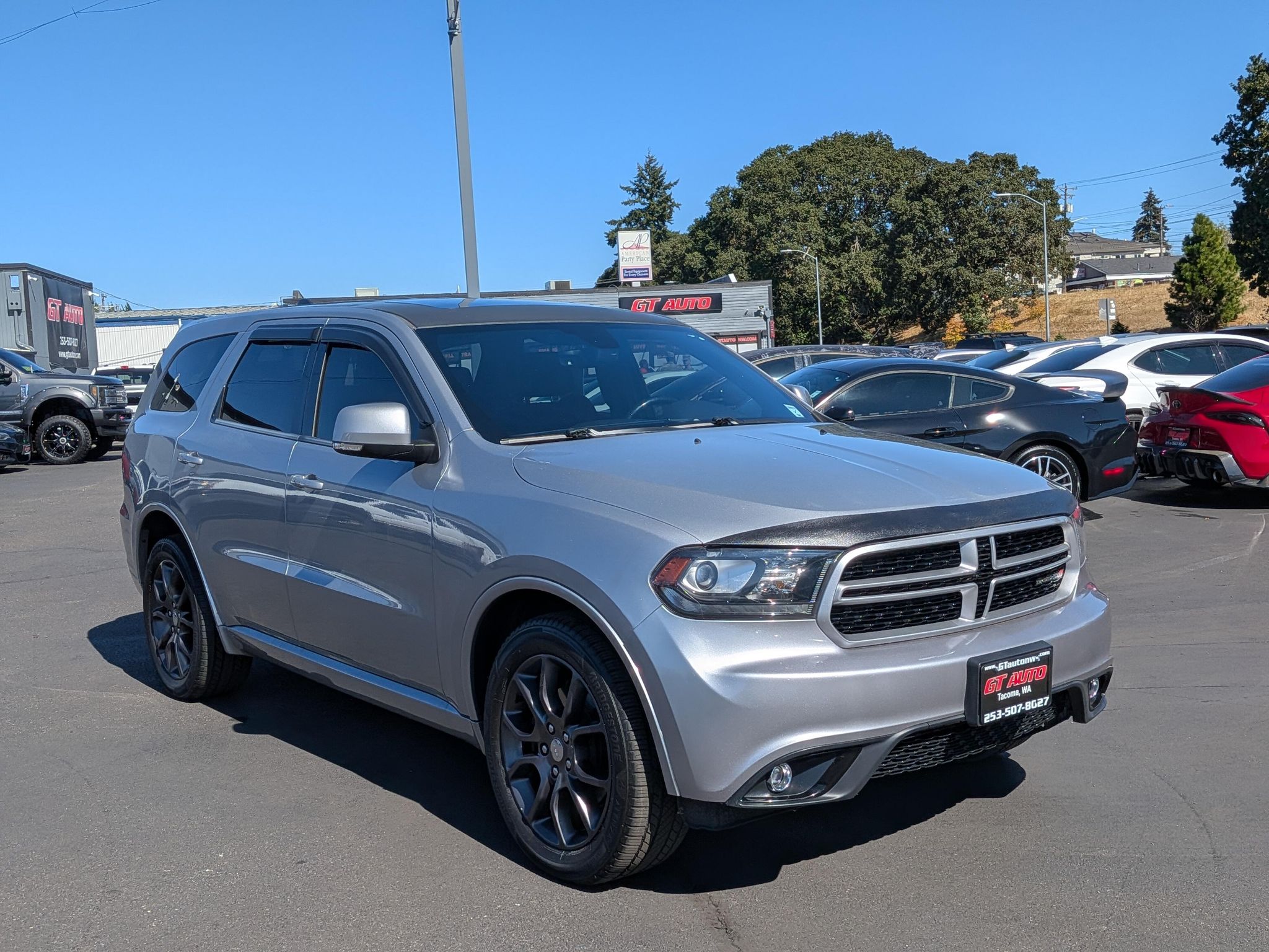Silver 2017 Dodge Durango SUV / Crossover All-Wheel Drive Automatic
