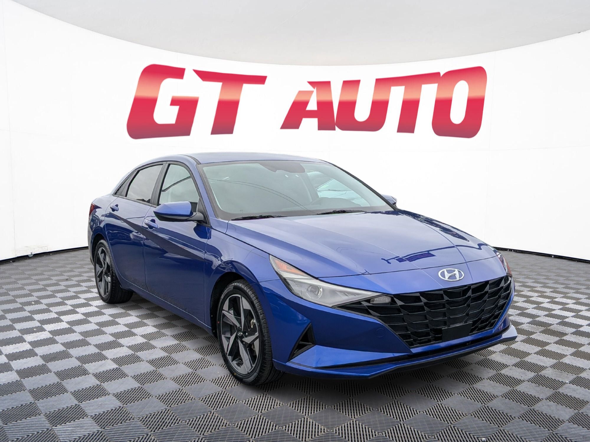 Intense Blue Metallic 2023 Hyundai Elantra Sedan Front-Wheel Drive Automatic