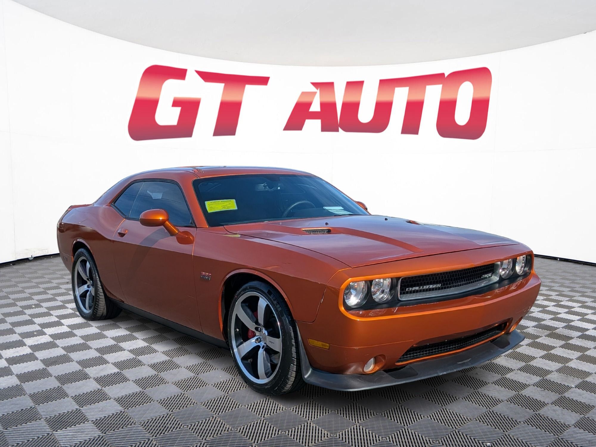 Orange 2011 Dodge Challenger Coupe Rear-Wheel Drive Manual