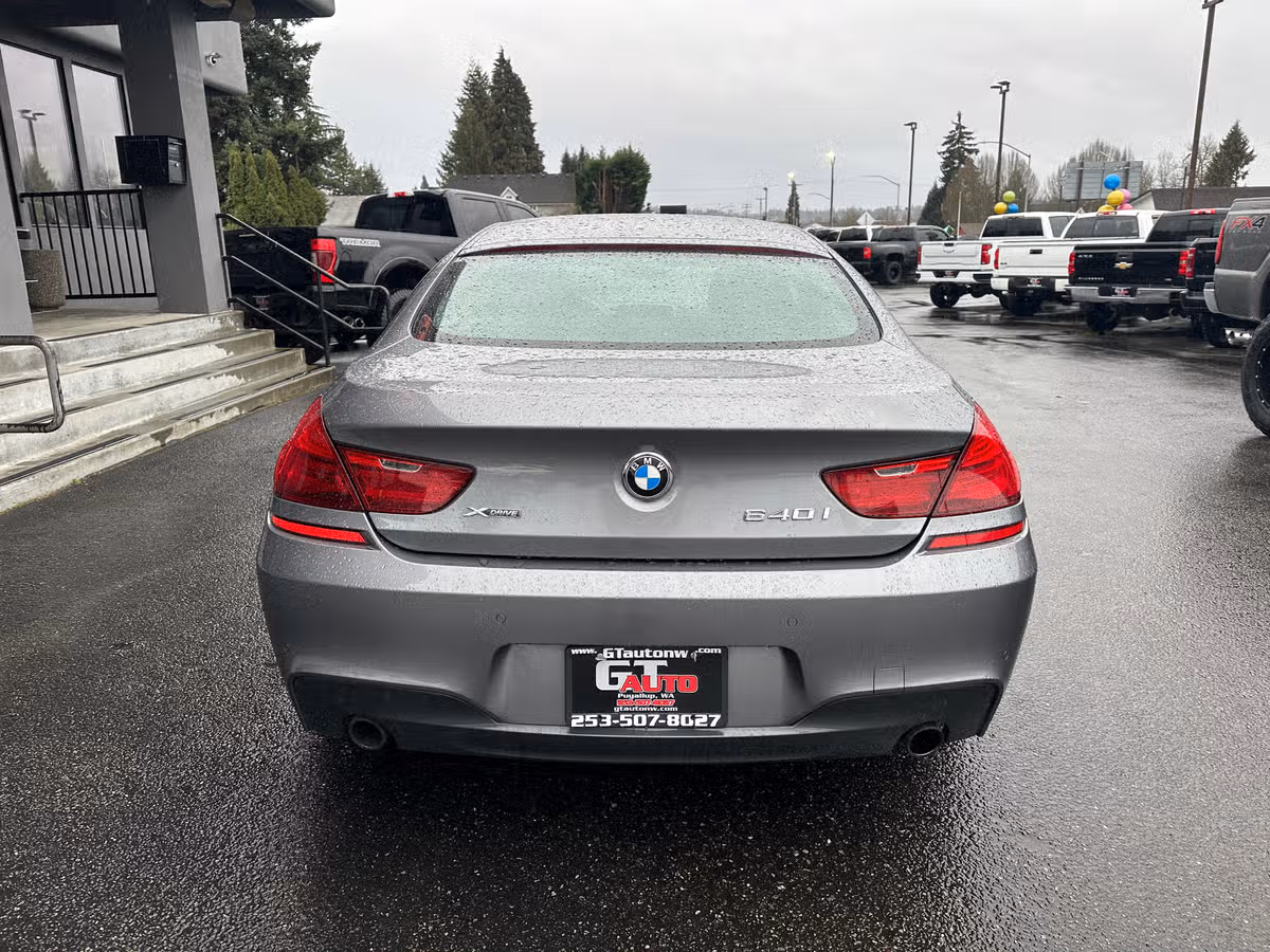 2015 BMW 6 Series 640i xDrive Gran Coupe Image 6
