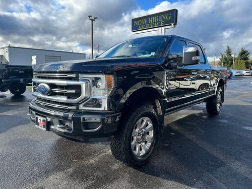 2021 Ford F-350 Super Duty Platinum Pickup 4D 6 3/4 ft Crew Cab Lower Image 1