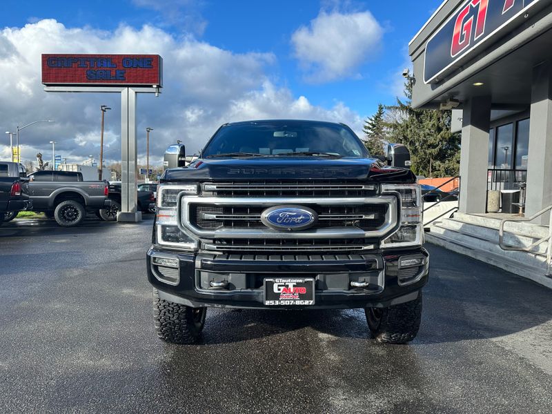2021 Ford F-350 Super Duty Platinum Pickup 4D 6 3/4 ft Crew Cab Upper Image 2