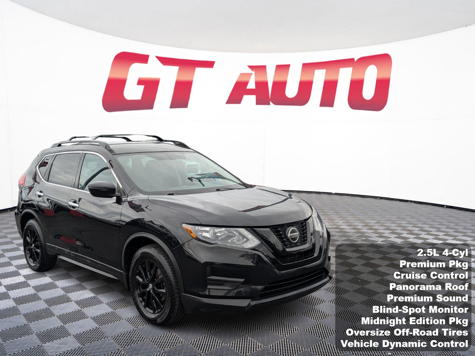Gray (Magnetic Black) 2018 Nissan Rogue SUV / Crossover Front-Wheel Drive Automatic