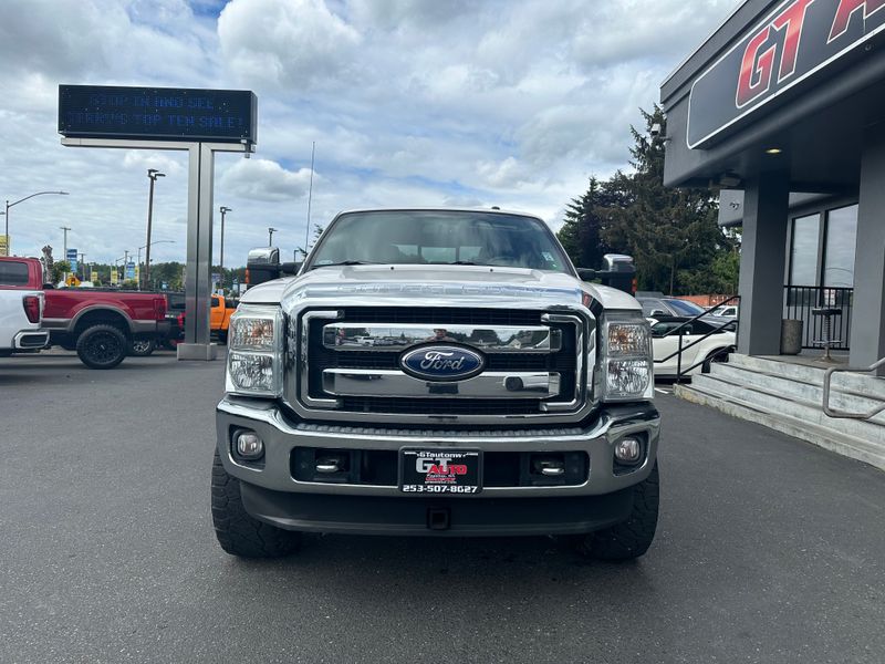 2011 Ford F-350 Super Duty Lariat Pickup 4D 8 ft Crew Cab Upper Image 2