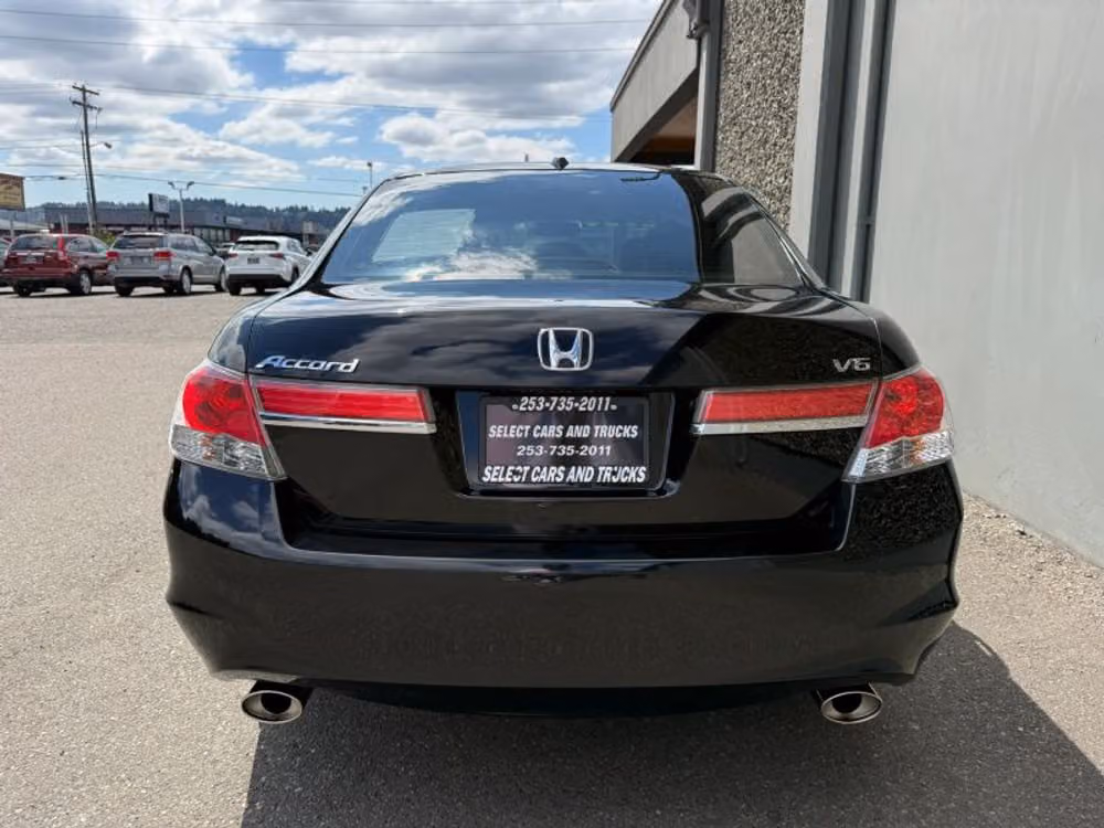 2012 Honda Accord EX-L Sedan 4D Image 8
