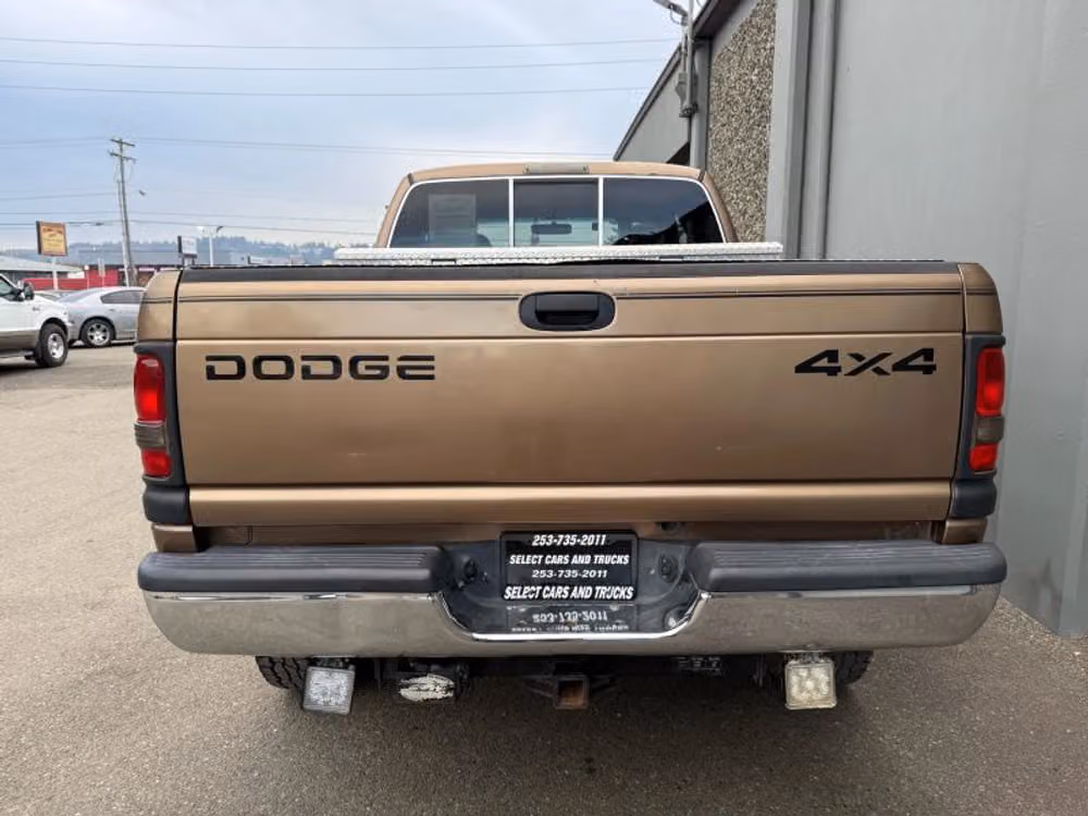2001 Dodge Ram 2500 Short Bed Extended Cab Image 8