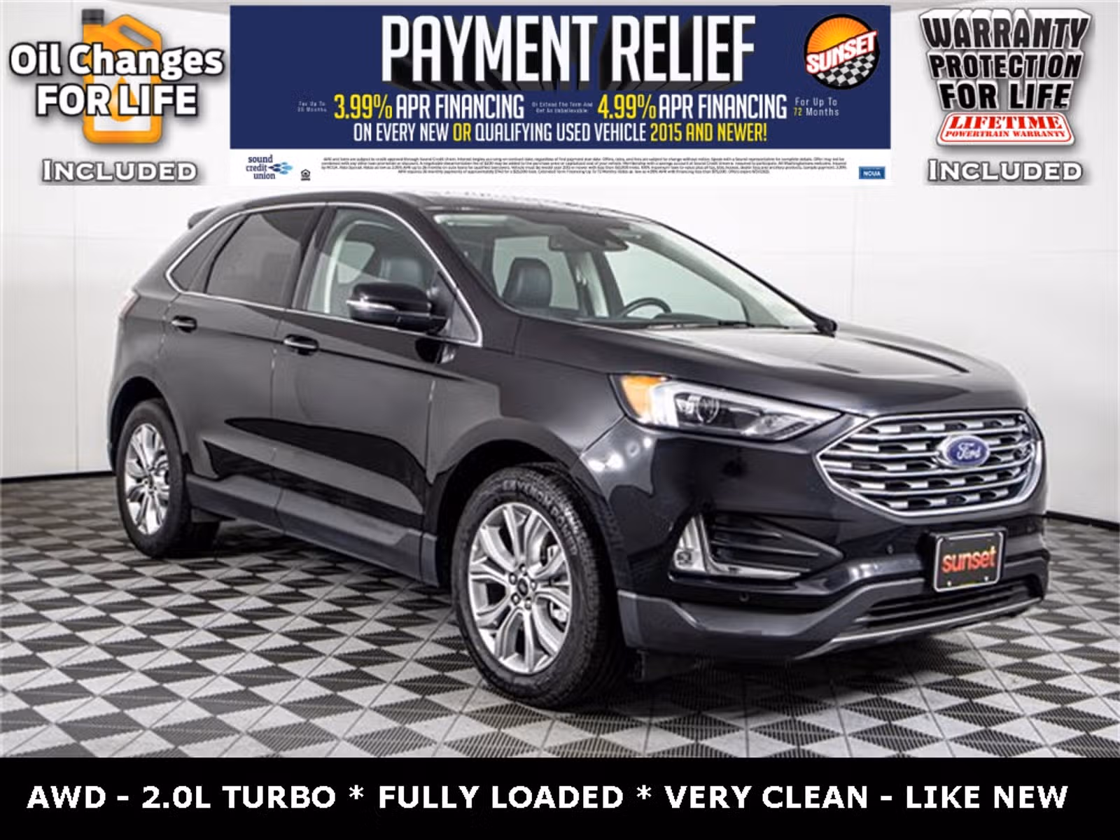 2023 Ford Edge Titanium Upper Image 1