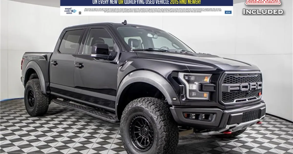 2019 Ford F-150 Raptor SuperCrew - Sunset Auto Family