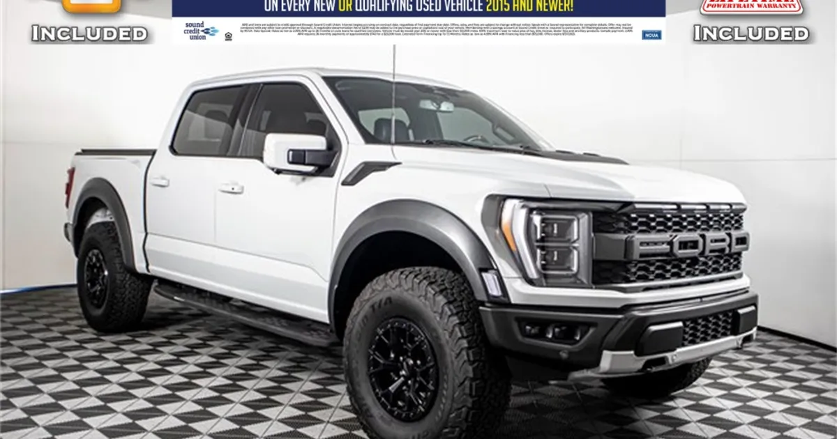 2023 Ford F-150 Raptor SuperCrew - Sunset Trucks