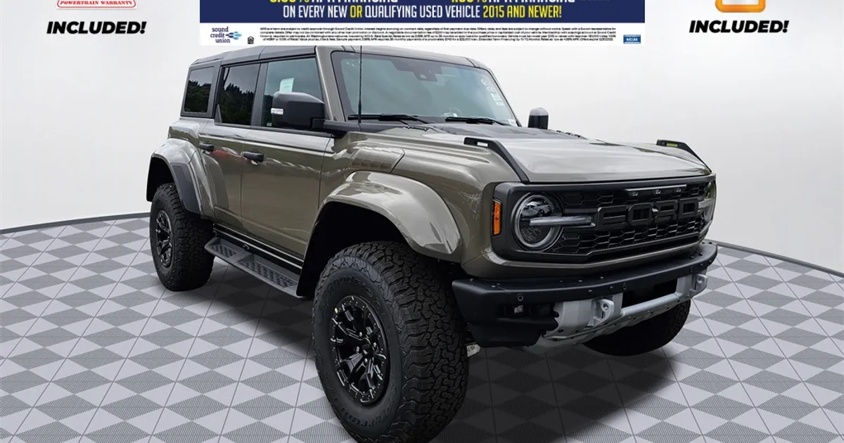 2025 Ford Bronco Raptor - Sunset Auto Family