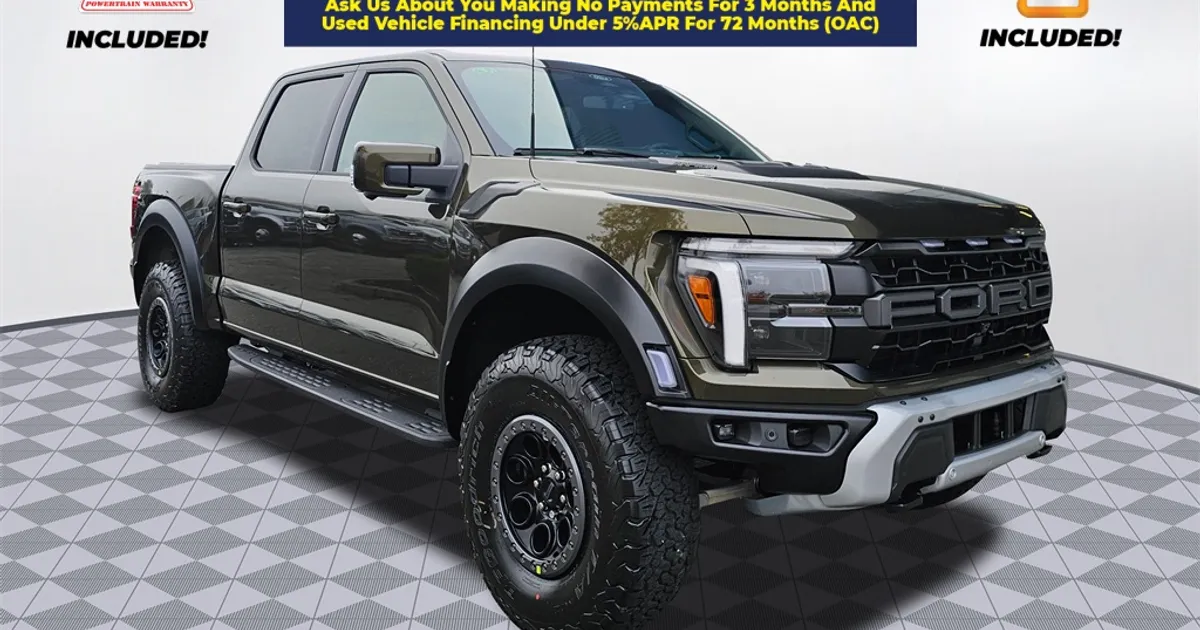 2025 Ford F-150 Raptor SuperCrew - Sunset Auto Family