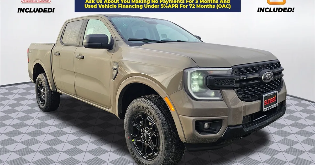 2025 Ford Ranger XLT SuperCrew - Sunset Auto Family
