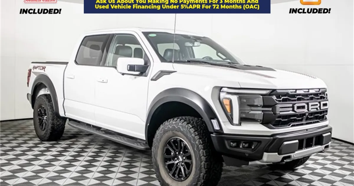 2025 Ford F-150 Raptor SuperCrew - Sunset Auto Family
