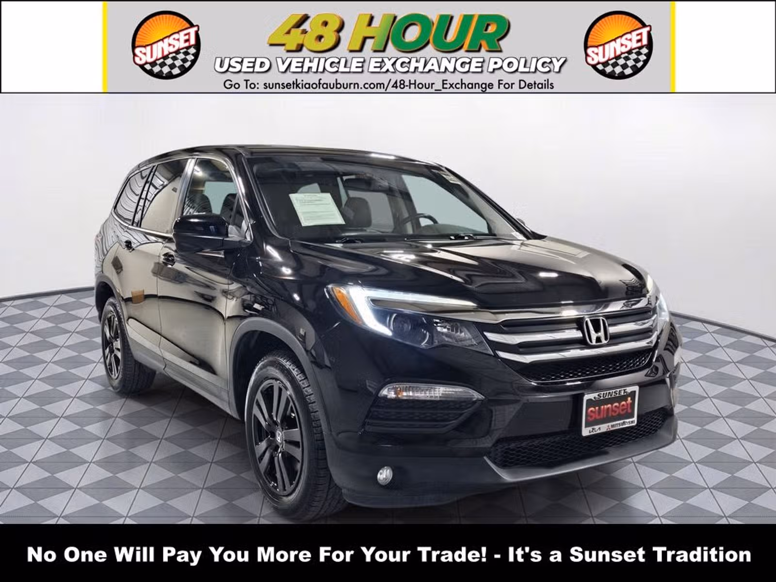 2017 Honda Pilot EX-L Upper Image 1