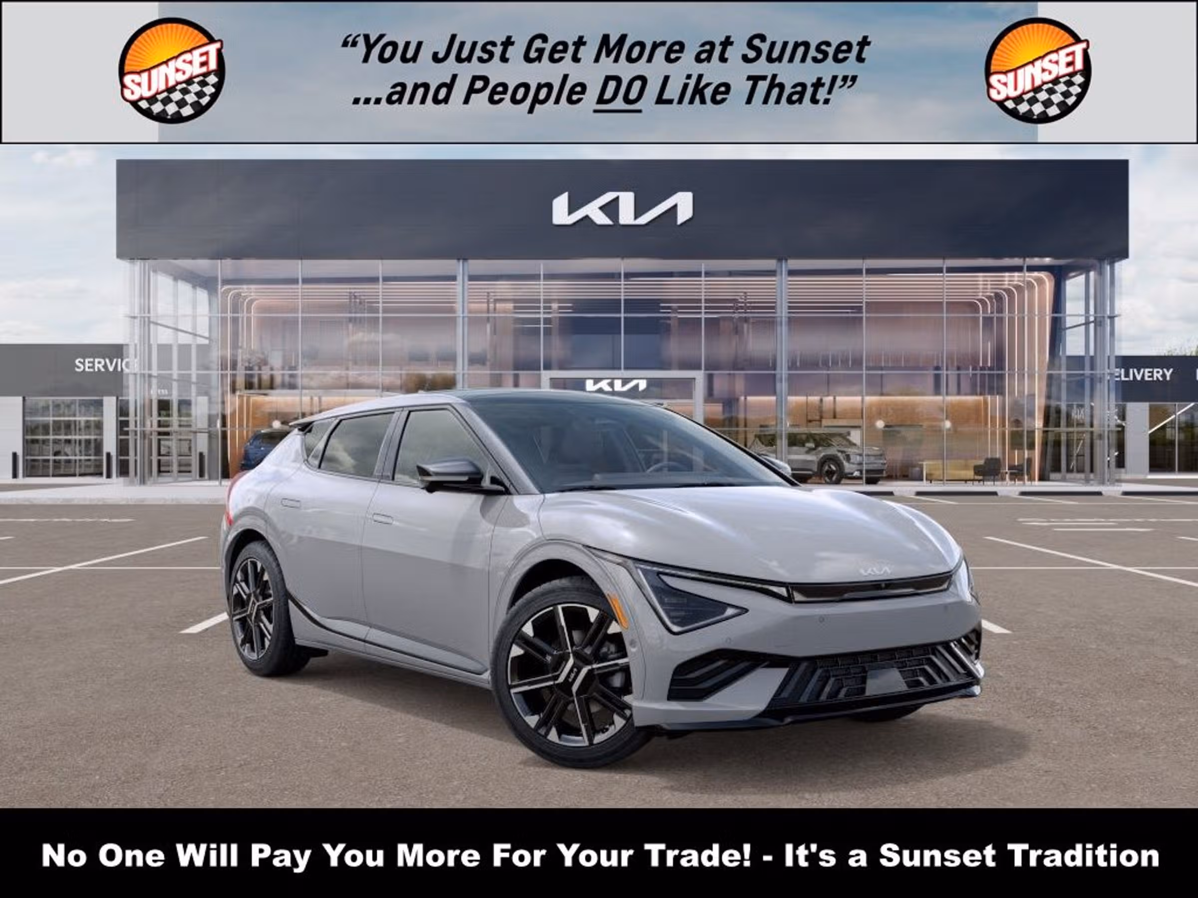 2026 Kia EV6 GT-Line Crossover Image 1