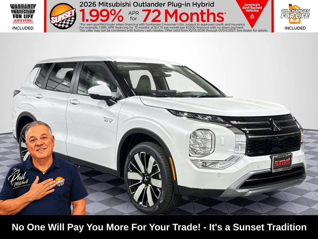 2026 Mitsubishi Outlander Plug-in Hybrid SE