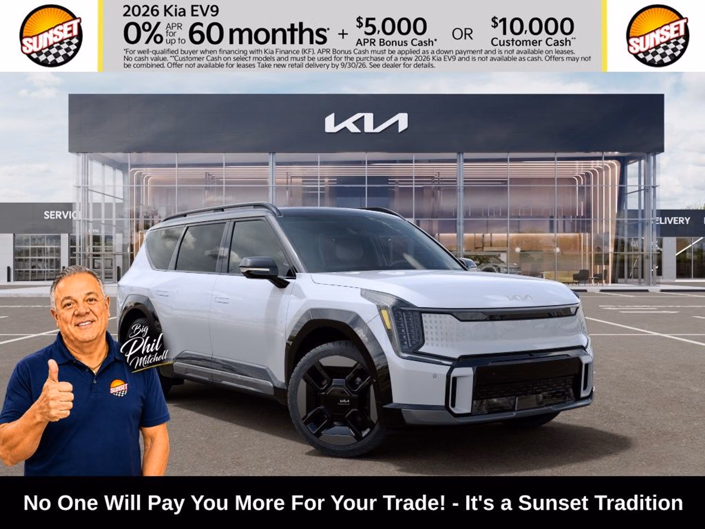 2026 Kia EV9 GT-Line Image 1