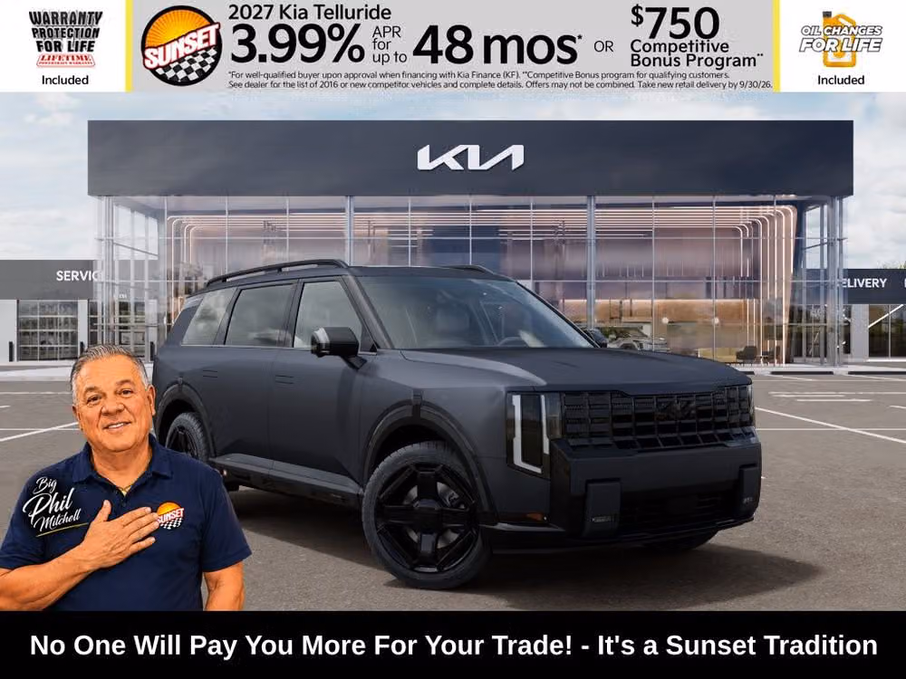 2027 Kia Telluride Hybrid X-Line SX Prestige Image 1