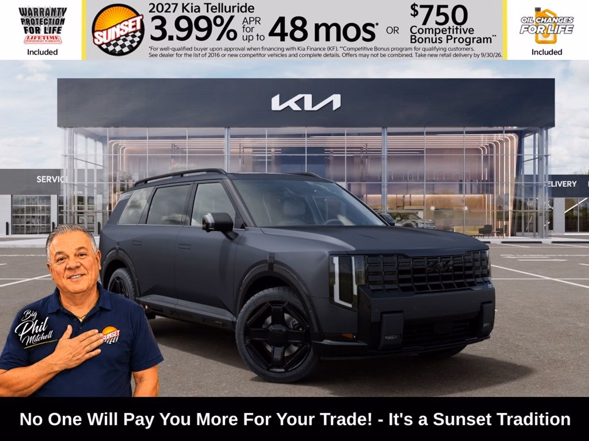 2027 Kia Telluride Hybrid X-Line SX Prestige Image 1