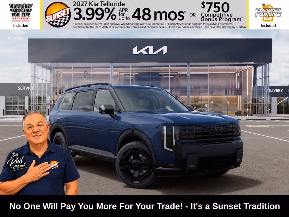 2027 Kia Telluride Hybrid X-Line SX Prestige Image 1