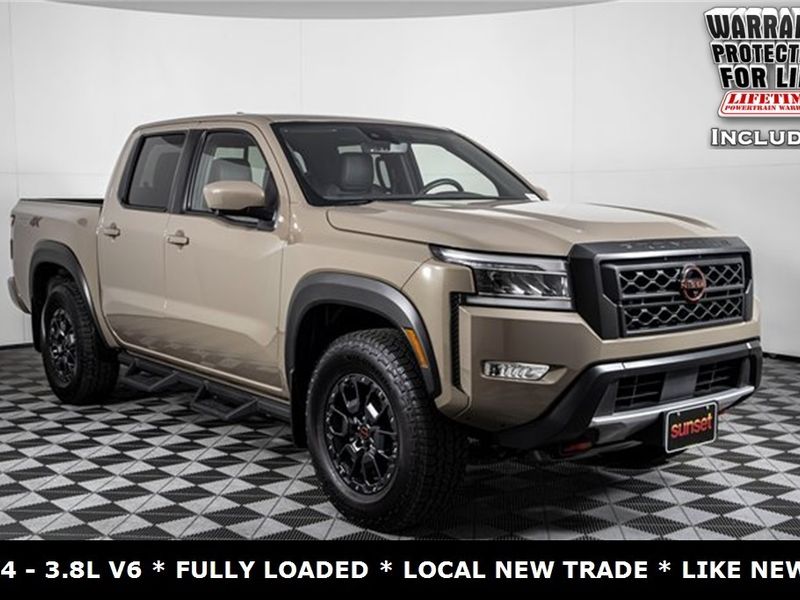 23 Frontier 2023 Nissan Frontier PRO-4X Crew Cab - Sunset Auto Family