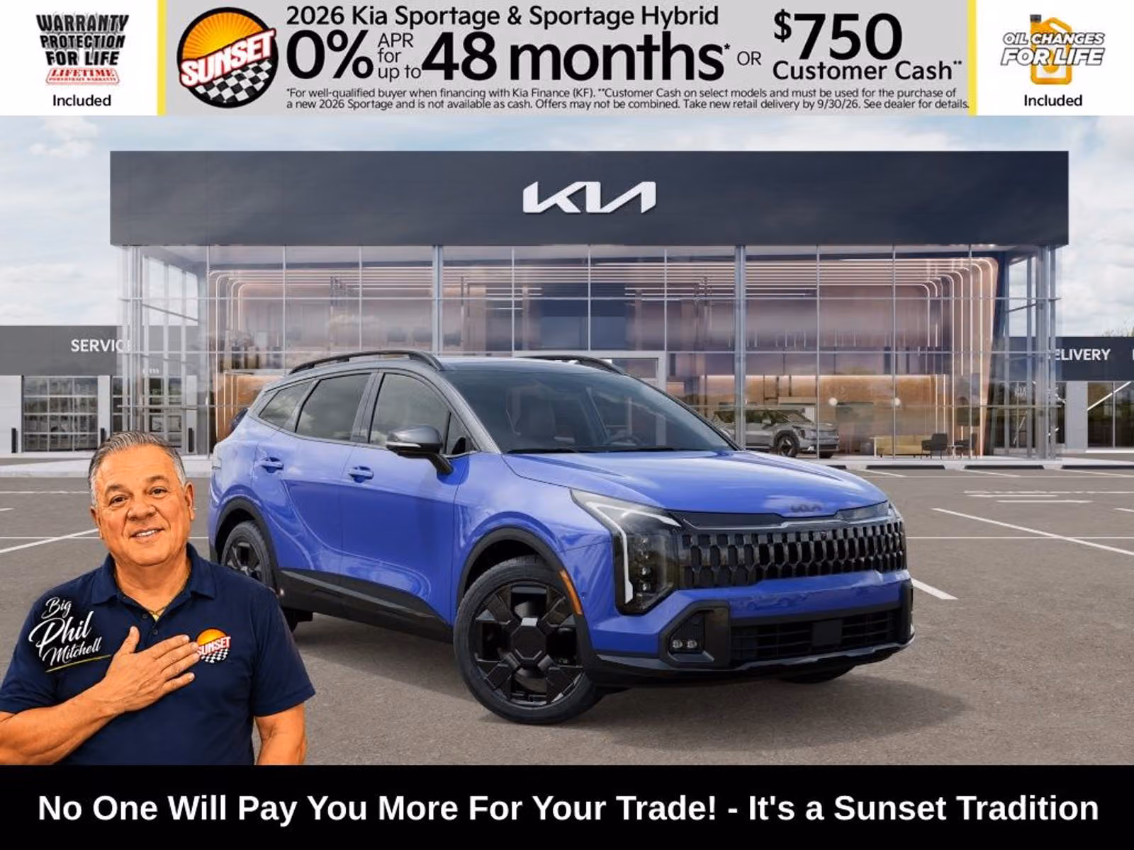 2026 Kia Sportage X-Pro Prestige Upper Image 1