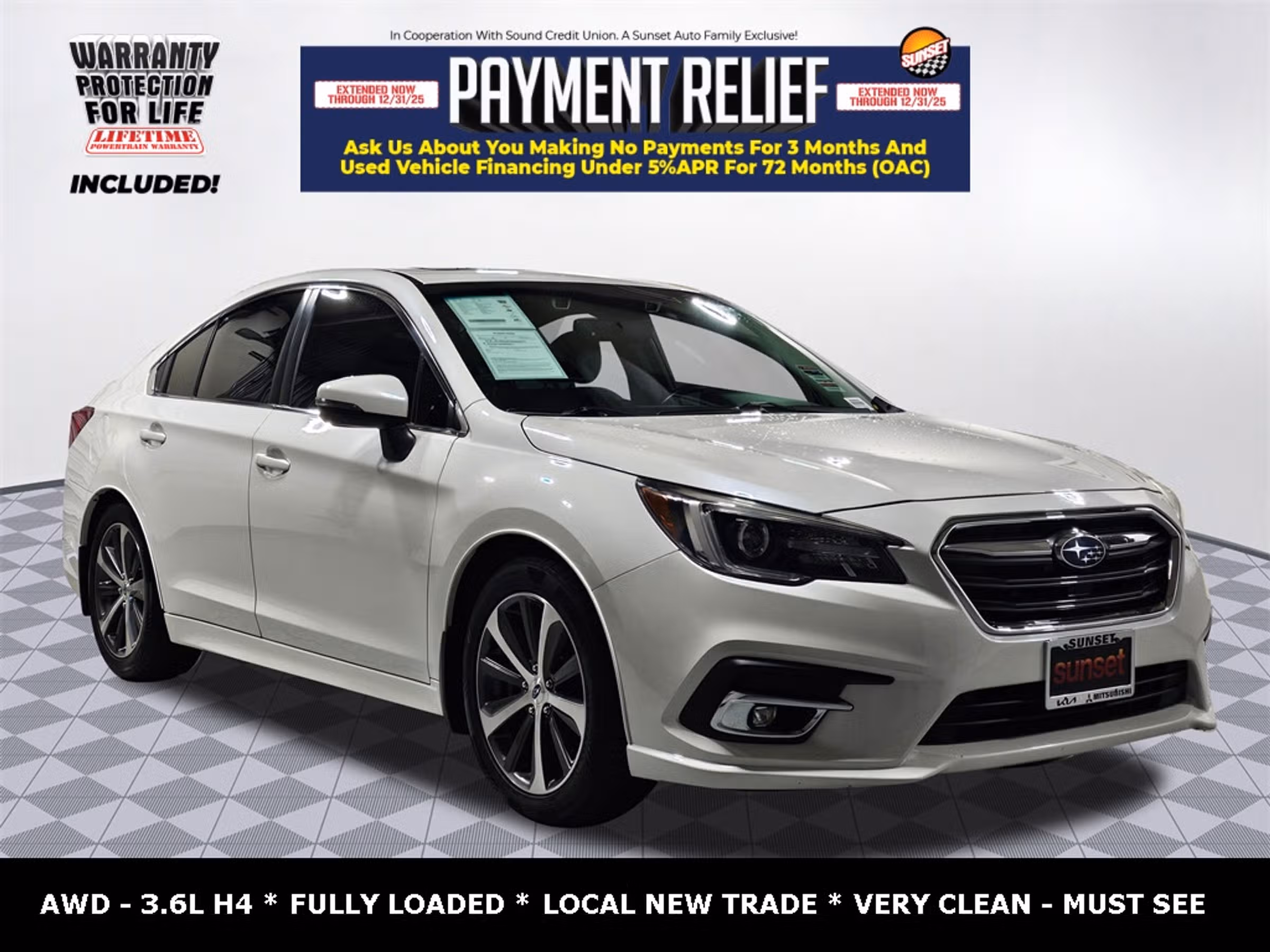 2019 Subaru Legacy 3.6R Limited Image 1