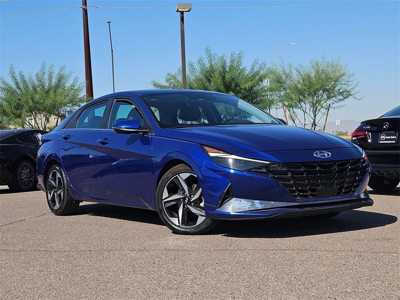 2021 Hyundai ELANTRA Hybrid Limited Upper Image 2