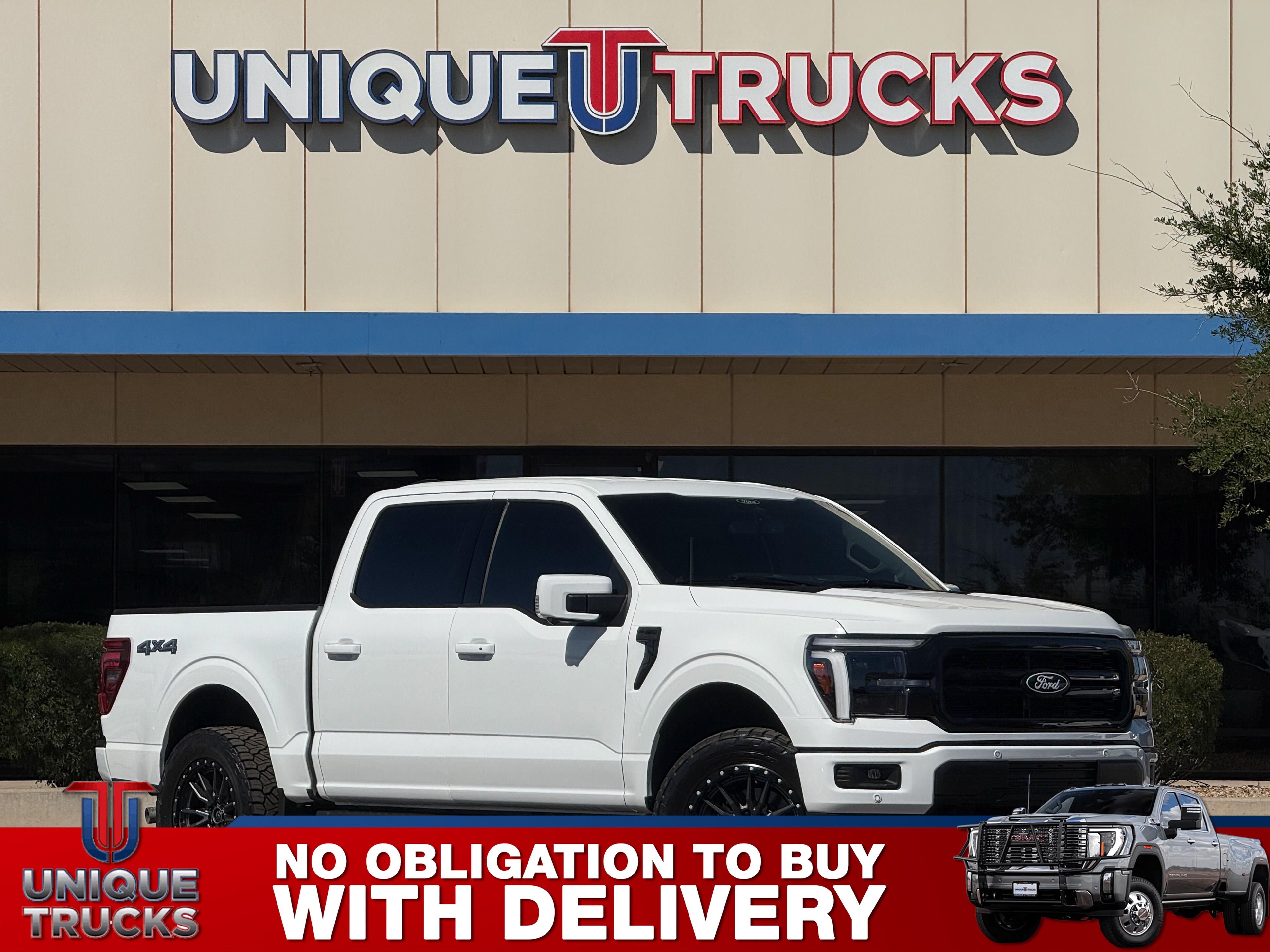 Oxford White 2025 Ford F-150 Pickup Truck Four-Wheel Drive Automatic